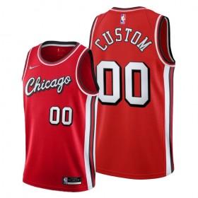 Dres Chicago Bulls Prilagođeni Nike 2021-22 City Edition Throwback Swingman